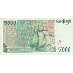 Portugal 5000$00 1997 Vasco da Gama 12H