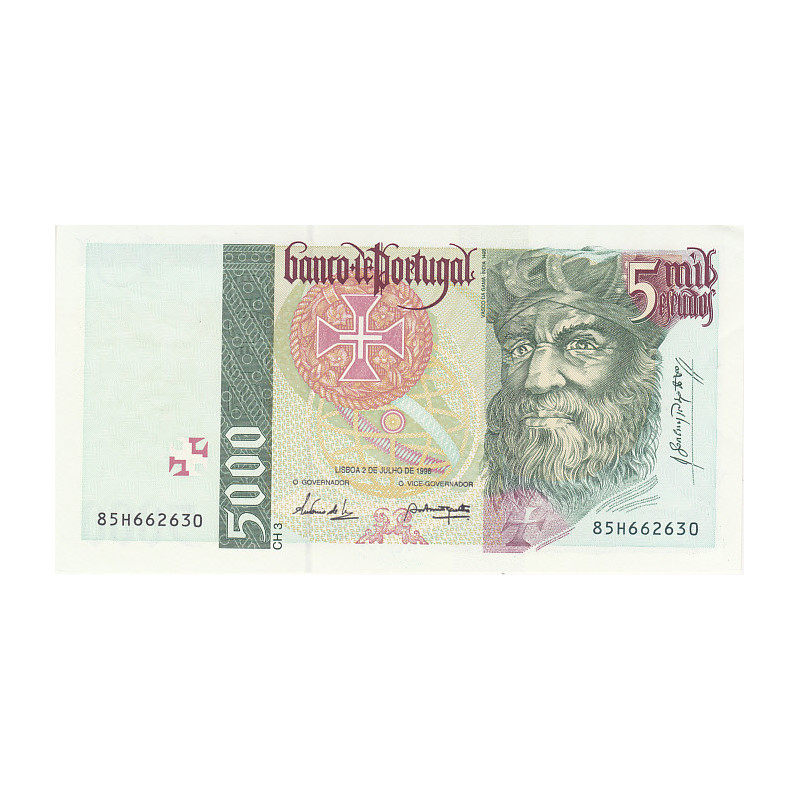 Portugal 5000$00 1998 Vasco da Gama 85H