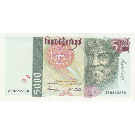 Portugal 5000$00 1998 Vasco da Gama 85H