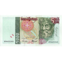 Portugal 5000$00 1998 Vasco da Gama 89H