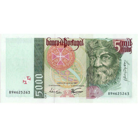 Portugal 5000$00 1998 Vasco da Gama 89H