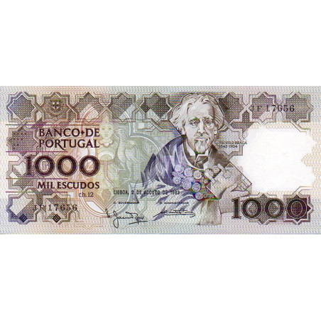 Portugal 100$00 1983 Teófilo Braga JF