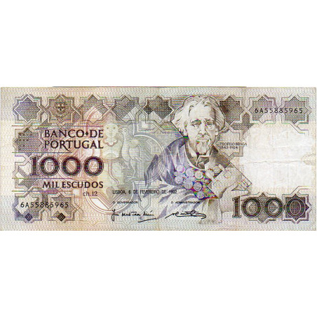 Portugal 1000$00 1992 Teófilo Braga 6A