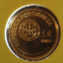 Portugal 1/4 € 2011 Padre António Vieira (ouro