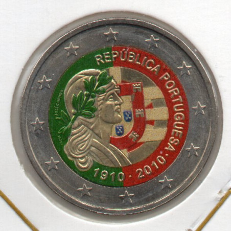 Portugal 2.00 € 2010 Centenário da República (Colorida