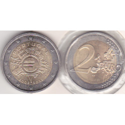 Portugal 2.00 € 2012 10° Aniversário do Euro