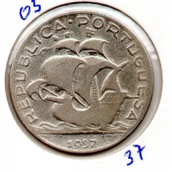 Portugal 5$00 Escudos 1937