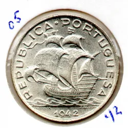 Portugal 5$00 Escudos 1942