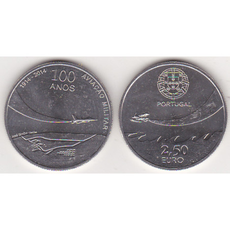 Portugal 2.50 € 2014 100 Anos Aviação Militar