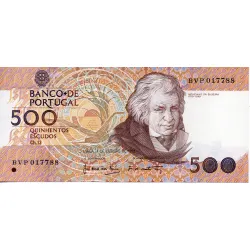 Portugal 500$00 Escudos 1989 Mouzinho da Silveira