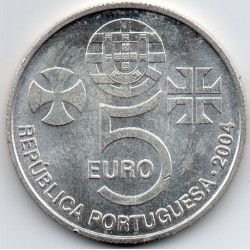 Portugal 5.00 € 2004 Convento de Cristo Tomar