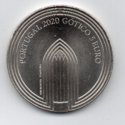 Portugal 5.00 € 2020 Gótico