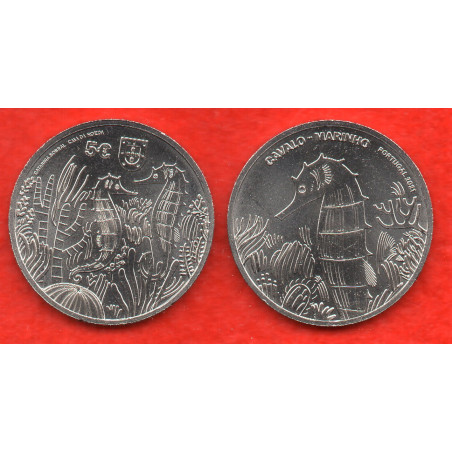 Portugal 5.00 € 2021 Cavalo Marinho