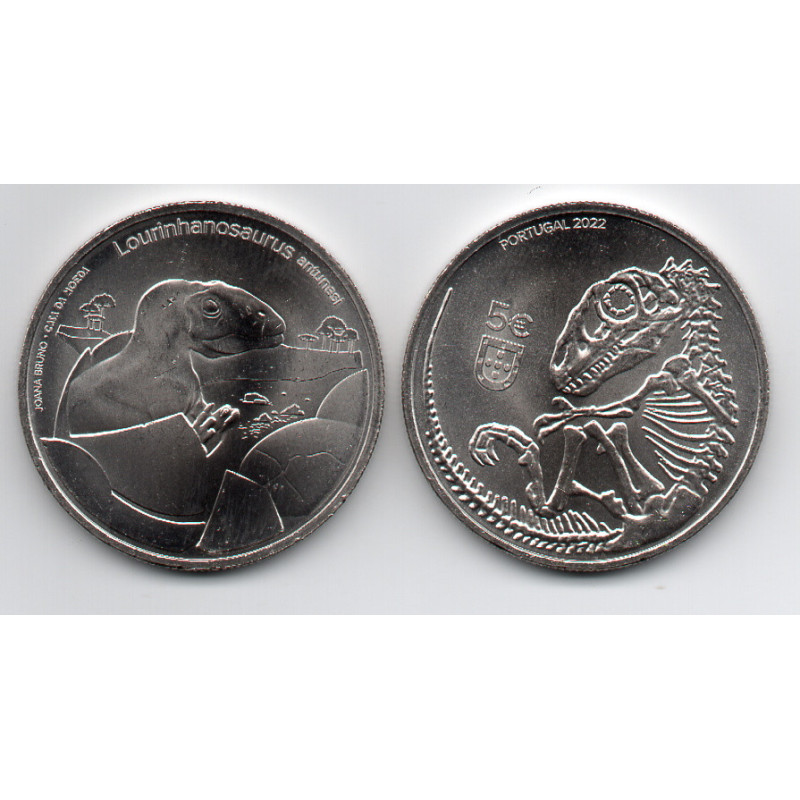 Portugal 5.00 € 2022 Lourinhanosaurus Antunes