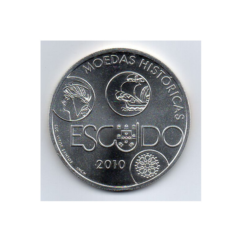 Portugal 10.00 € 2010 Moeda Histórica-Escudo