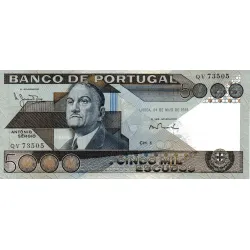 Portugal 5000 Escudos...