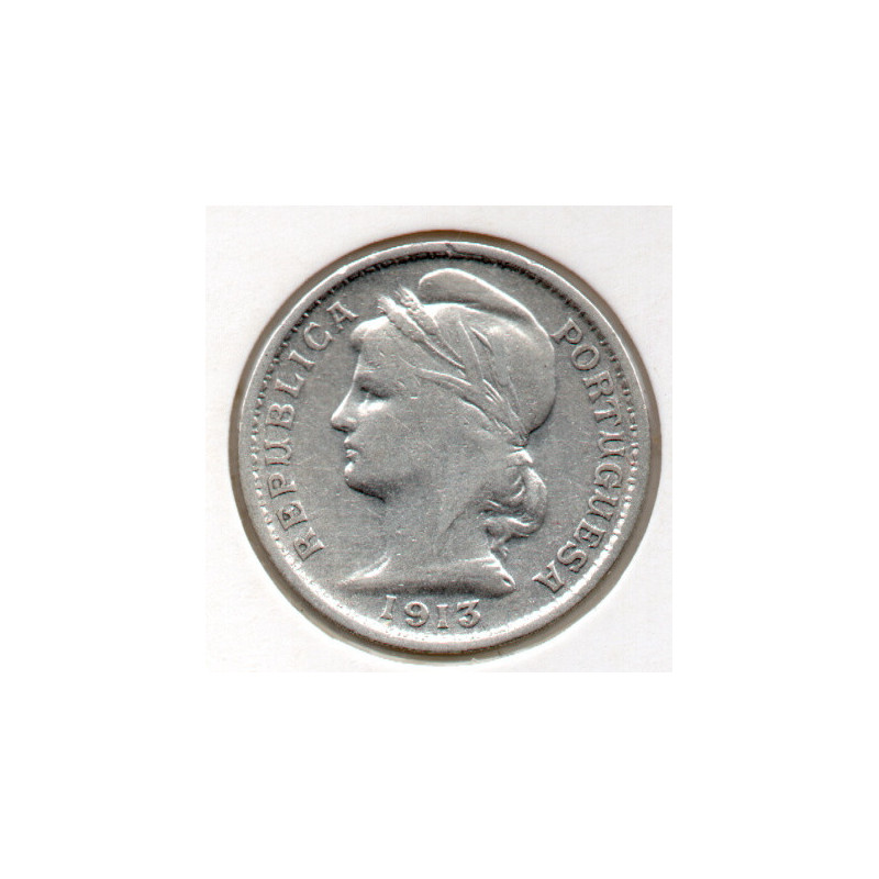 Portugal 20 Centavos 1913 BE