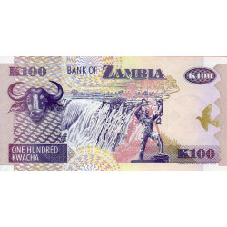 Zâmbia 100 Kwacha ND 1995-2002 (01)