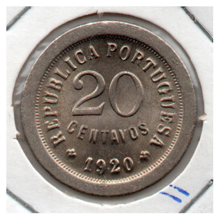 Portugal 20 Centavos 1920 Sob