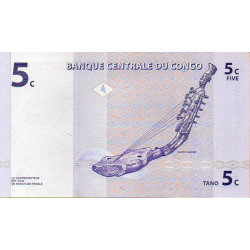 R.D.do Congo 5 Centimes 1997