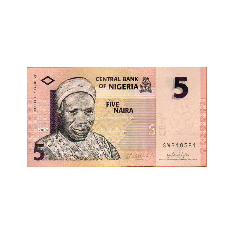 Nigéria 5 Naira 2006