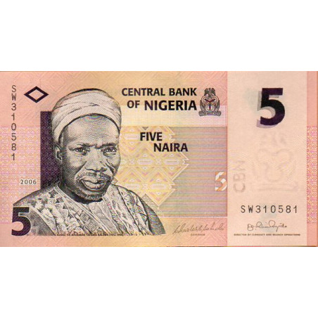 Nigéria 5 Naira 2006