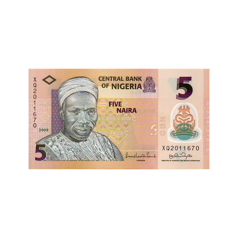 Nigéria 5 Naira 2009