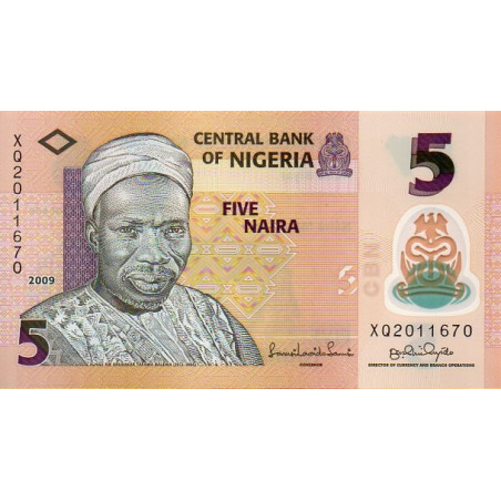 Nigéria 5 Naira 2009