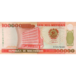 Moçambique 100 Mil Meticais 1993