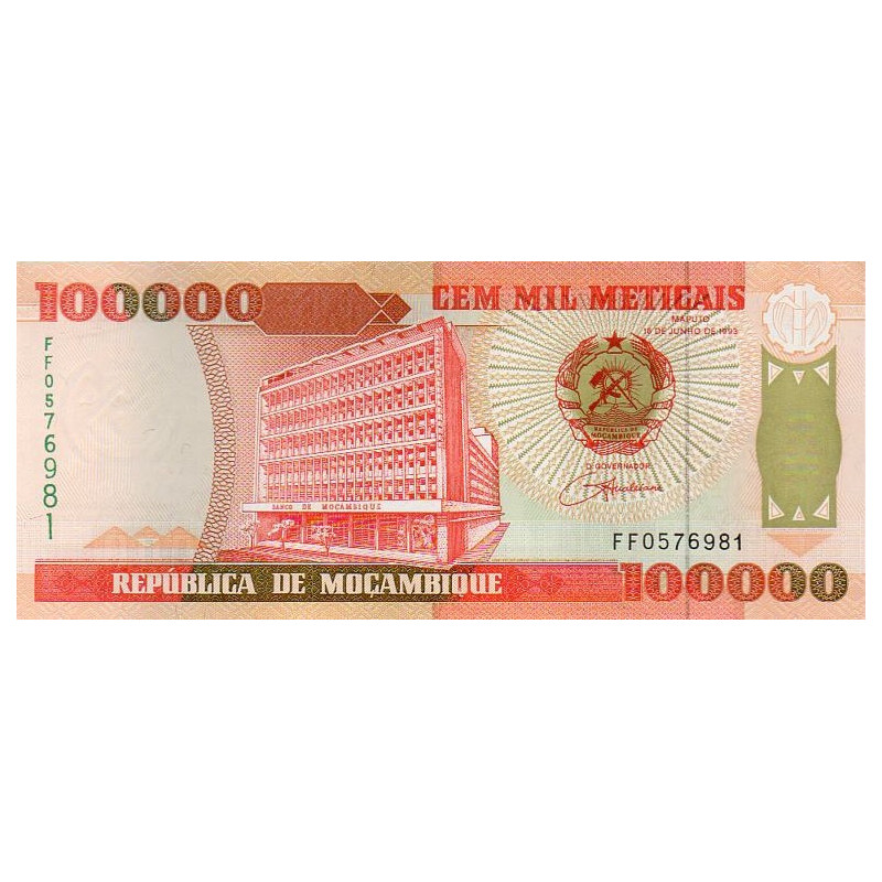 Moçambique 100 Mil Meticais 1993