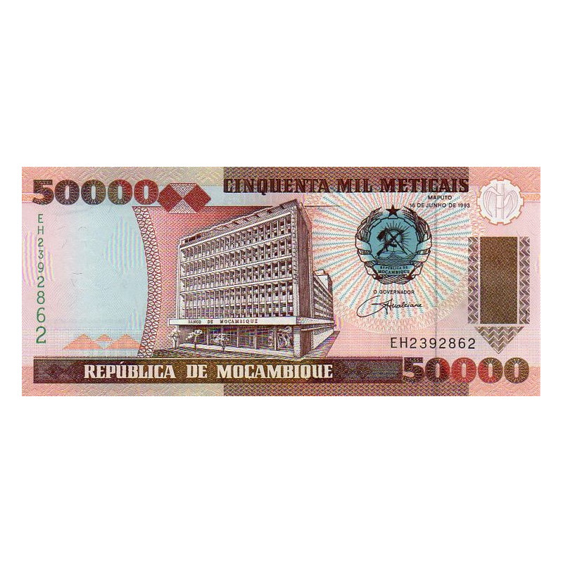 Moçambique 50 Mil Meticais 1993