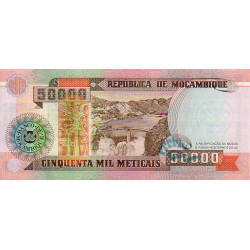 Moçambique 50 Mil Meticais 1993