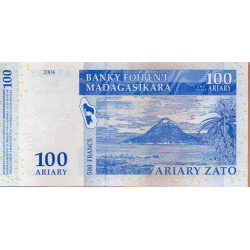 Madagascar 100 Ariary 2004