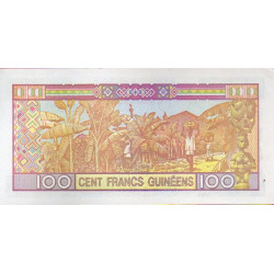 Guiné 100 Francs 1998