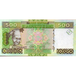 Guiné 500 Francs 2006