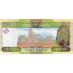 Guiné 500 Francs 2006