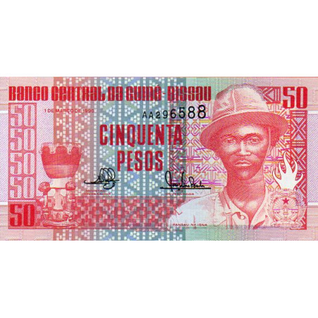 Guiné Bissau 50 Pesos 1990