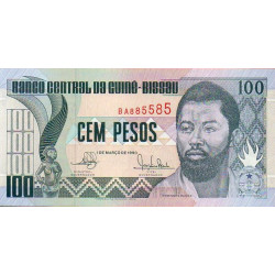 Guiné Bissau 100 Pesos 1990