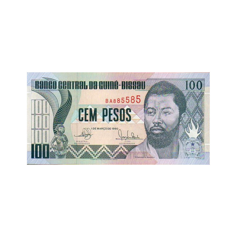 Guiné Bissau 100 Pesos 1990