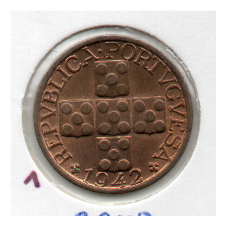 Portugal XX Centavos 1942 Sob