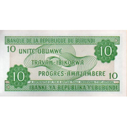 Burundi 10 Francs 2005