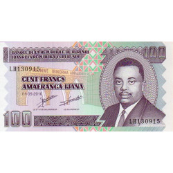 Burundi 100 Francs 2010