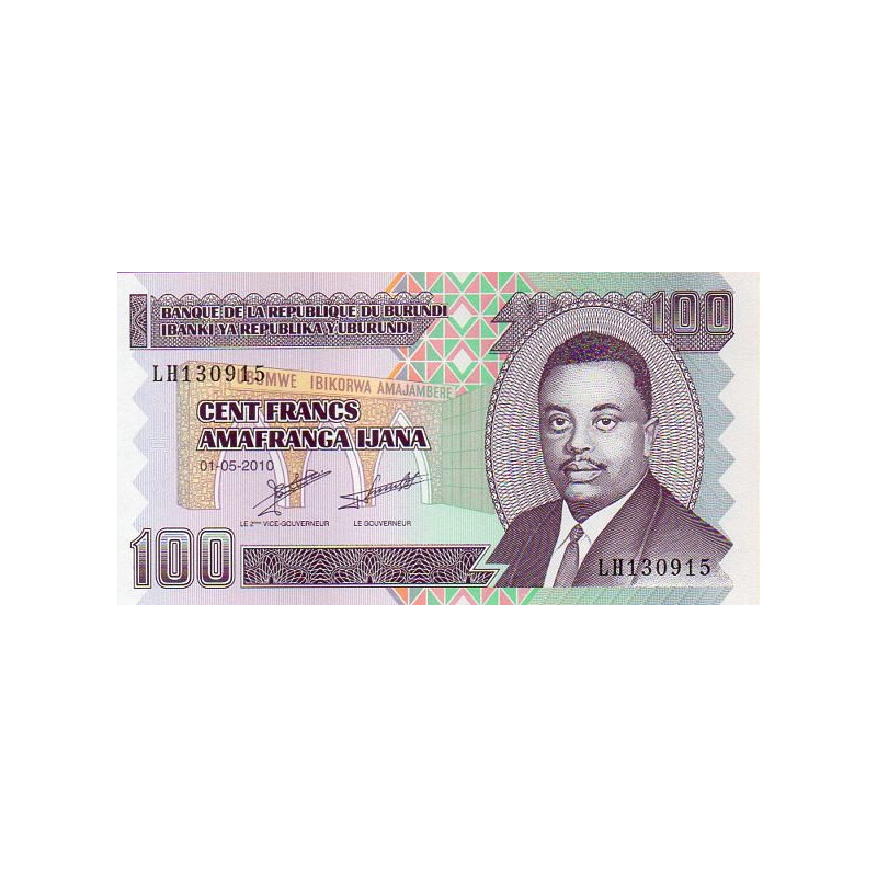 Burundi 100 Francs 2010