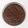 Portugal XX Centavos 1944 Sob