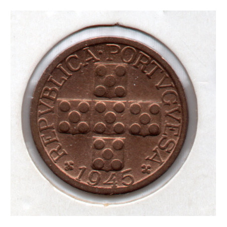 Portugal XX Centavos 1945 Sob