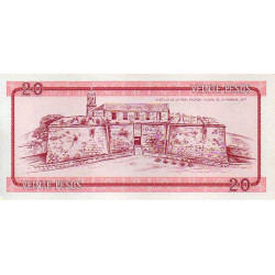 Cuba 20 Pesos ND 1985 Certificado (A)