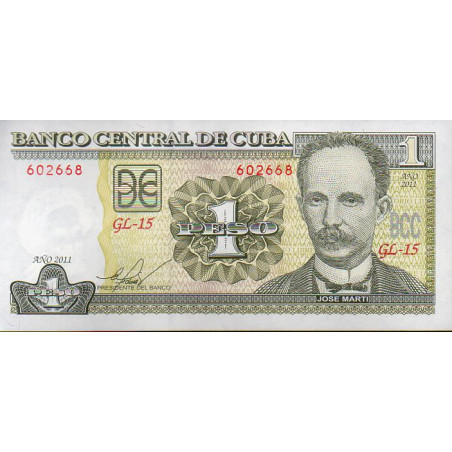 Cuba 1 Peso 2011