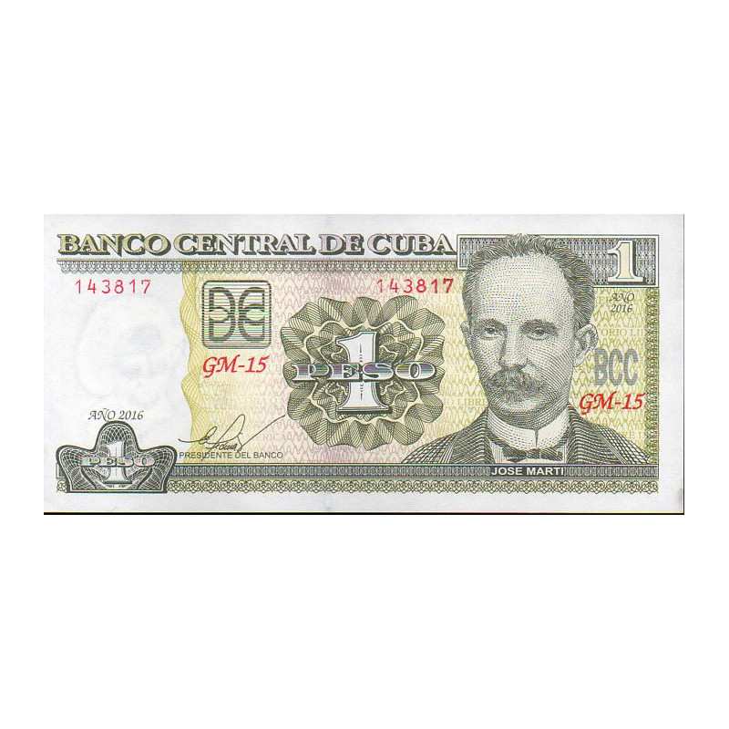 Cuba 1 Peso 2016