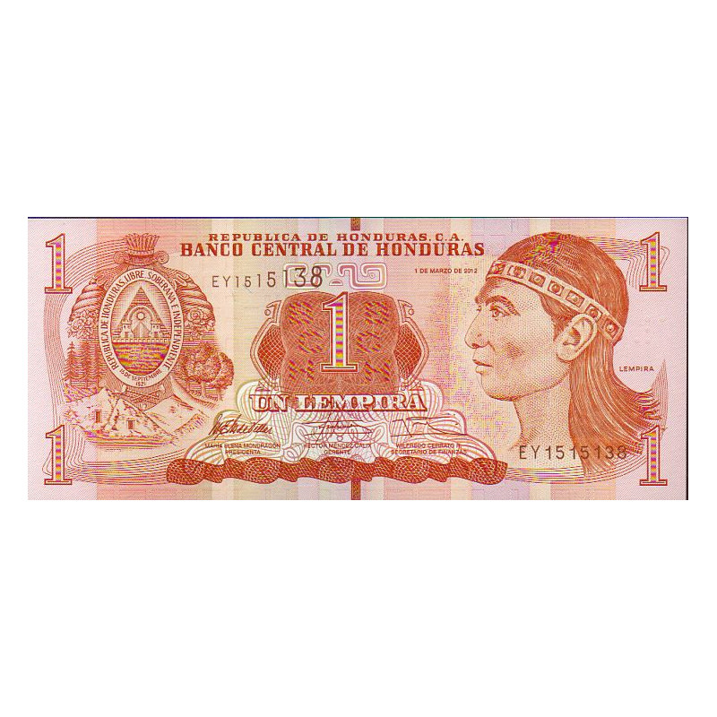 Honduras 1 Lempira 2012