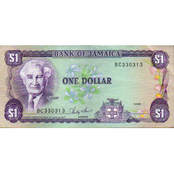 Jamaica 1 Dólar 1986